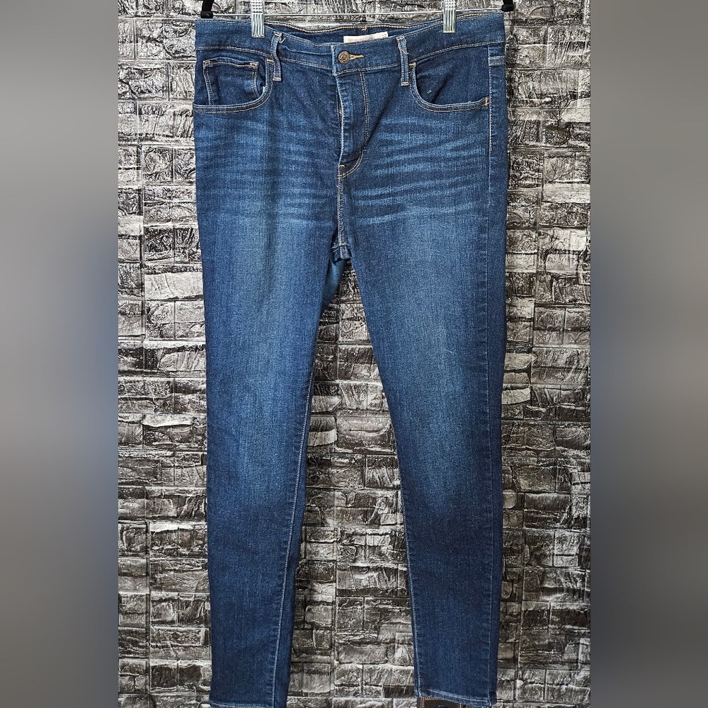 Levi Strauss & Co. Blue 720 High Rise  Super Skinny